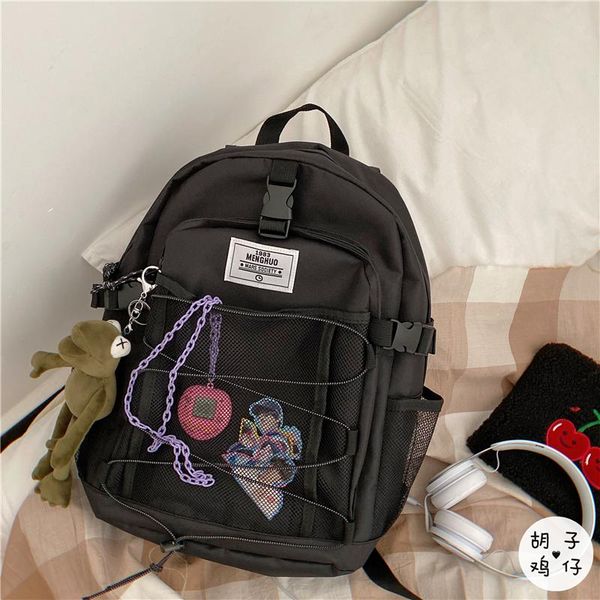backpack wz203 harajuku tooling large-capacity korean retro street fashion male and female student schoolbags
backpack wz203 harajuku tooling large-capacity korean retro street fashion male and female student schoolbags