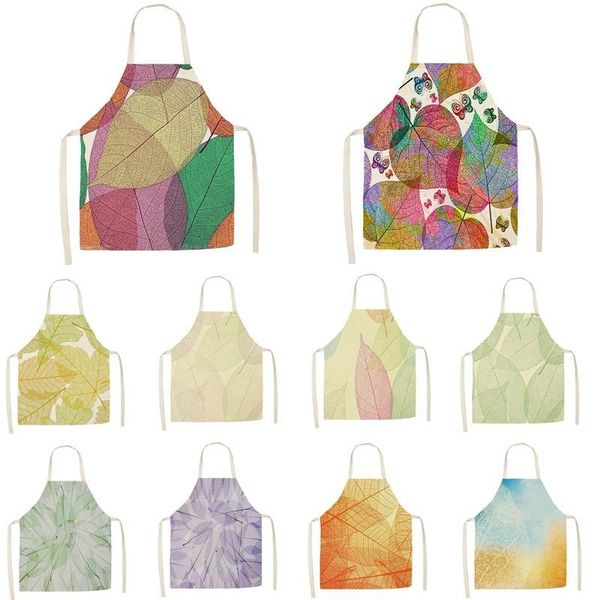 1pcs kitchen apron leaves vein printed sleeveless cotton linen aprons for men women home cleaning tools 55*68cm
1pcs kitchen apron leaves vein printed sleeveless cotton linen aprons for men women home cleaning tools 55*68cm