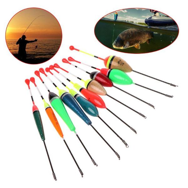 fishing accessories 10pcs/set floats set buoy bobber light stick fluctuate mix size color
fishing accessories 10pcs/set floats set buoy bobber light stick fluctuate mix size color