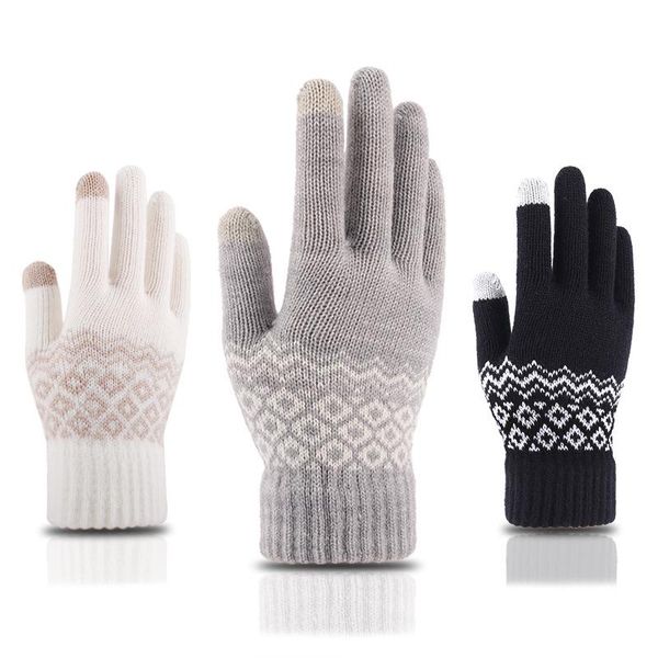 cycling gloves outdoor touch screen knitted winter autumn men women thicken wool mitten anti-slip warmer couple, Black
cycling gloves outdoor touch screen knitted winter autumn men women thicken wool mitten anti-slip warmer couple, Black