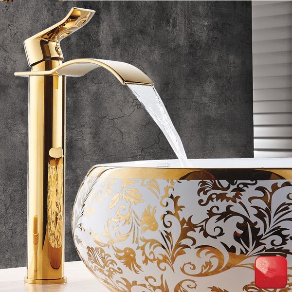 basin faucet gold and white waterfall faucet brass bathroom faucet bathroom basin mixer tap and cold sink
basin faucet gold and white waterfall faucet brass bathroom faucet bathroom basin mixer tap and cold sink
