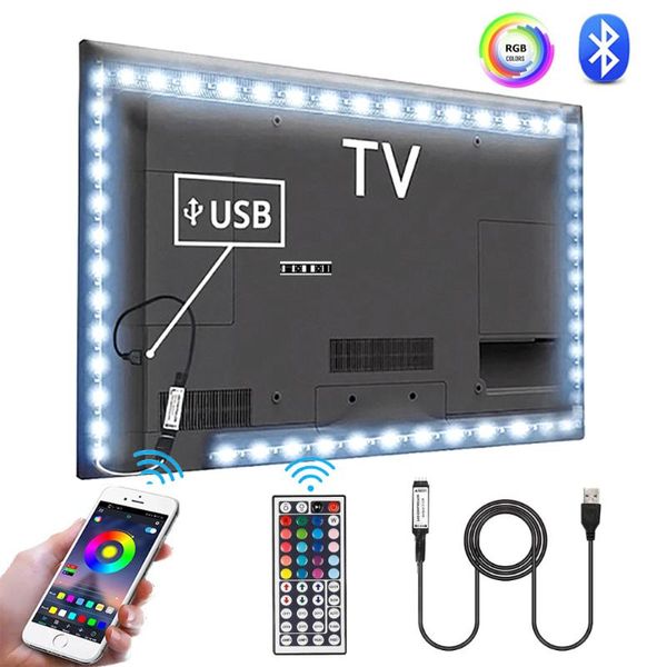 3m 5m led light strip bedroom 5v usb rgb bluetooth/remote controll smd backlight 2m 10m smart led lights for room decoration
3m 5m led light strip bedroom 5v usb rgb bluetooth/remote controll smd backlight 2m 10m smart led lights for room decoration