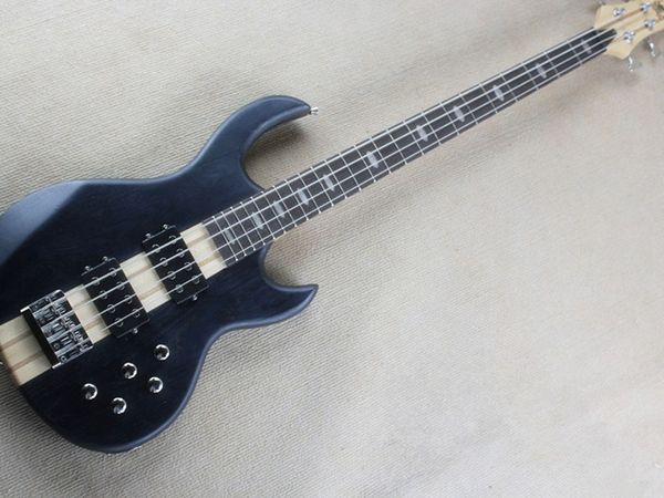 full-body sandwich 4 string electric bass maple full-body wax xylophone body matte black can be changed
full-body sandwich 4 string electric bass maple full-body wax xylophone body matte black can be changed