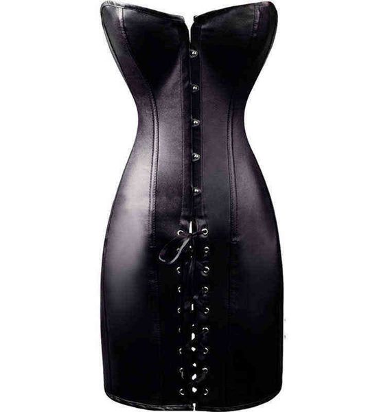 nxy set steampunk gothic women lingerie harness black leather long corset dress latex bodysuit bandage bodycon clubwear outfits 1203, Red;black
nxy set steampunk gothic women lingerie harness black leather long corset dress latex bodysuit bandage bodycon clubwear outfits 1203, Red;black