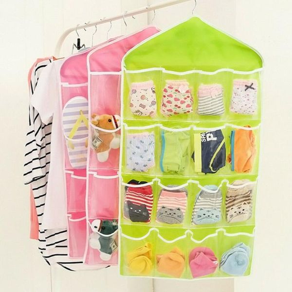 storage boxes & bins 16 pockets socks bra underwear hanging organizer tidy rack hanger door bag for bathroom living room household sundries
storage boxes & bins 16 pockets socks bra underwear hanging organizer tidy rack hanger door bag for bathroom living room household sundries
