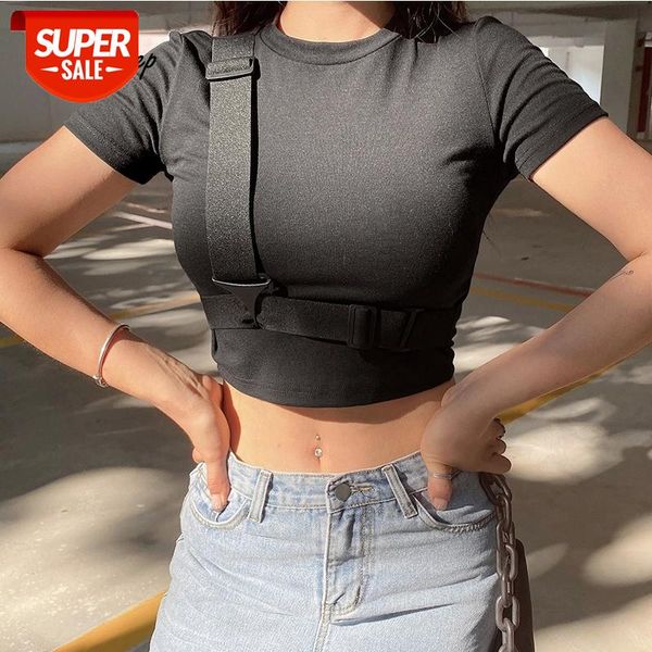 Weekeep Streetwear Women Gothic Skinny Tshirt Summer Black Patchwork Ribbon Crop Top Female Punk Fashion Bodycon Tee Shirts 2020 #lW8t, White
Weekeep Streetwear Women Gothic Skinny Tshirt Summer Black Patchwork Ribbon Crop Top Female Punk Fashion Bodycon Tee Shirts 2020 #lW8t, White