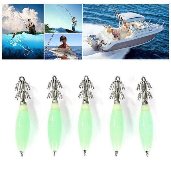 5 pcs glow squid jigs hard body luminous hooks artificial bait fishing hooks fishing accessories supplies lures glow jllklw
5 pcs glow squid jigs hard body luminous hooks artificial bait fishing hooks fishing accessories supplies lures glow jllklw