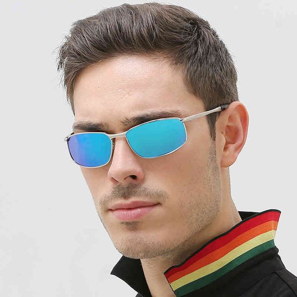 sunglasses sports polarized metal driving night vision glasses men's fashionable small frame, White;black
sunglasses sports polarized metal driving night vision glasses men's fashionable small frame, White;black