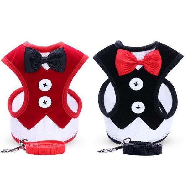 dog collars & leashes harness teddy vest butterfly bow tie evening dress pet leash chest back strap supplies
dog collars & leashes harness teddy vest butterfly bow tie evening dress pet leash chest back strap supplies