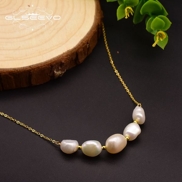 glseevo original design natural baroque pearl necklace for women party birthday gift silver 925 jewelry collier gn0111 q0531 
glseevo original design natural baroque pearl necklace for women party birthday gift silver 925 jewelry collier gn0111 q0531
