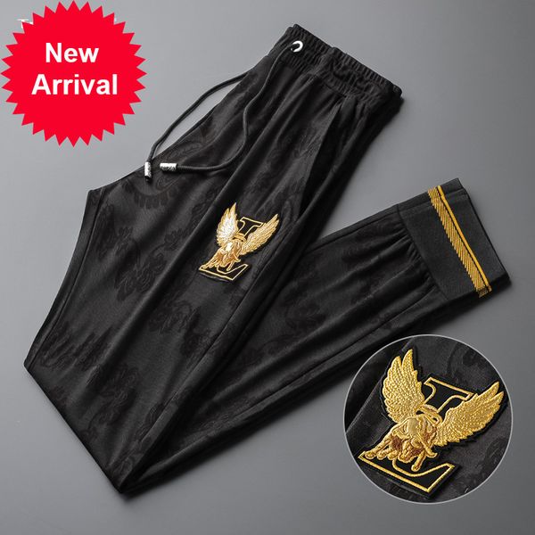 2021 Standard Letter Embroidered Black Men Jacquard Sports Cotton Personality Thin Pants Pantalon Lhye
2021 Standard Letter Embroidered Black Men Jacquard Sports Cotton Personality Thin Pants Pantalon Lhye