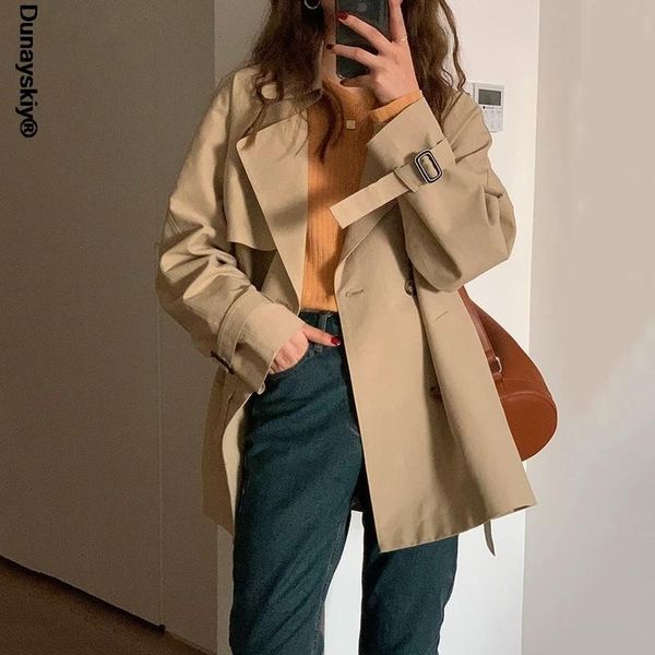 women's trench coats women solid a-line simple harajuku elegant ladies all-match notched daily british style arrival loose leisure, Tan;black
women's trench coats women solid a-line simple harajuku elegant ladies all-match notched daily british style arrival loose leisure, Tan;black