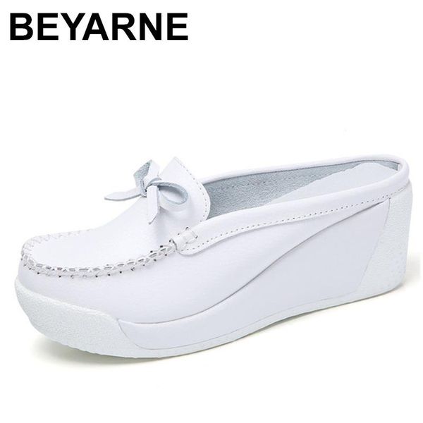 slippers beyarne women toning shoes genuine leather platform 2021 summer bow tie height increasing muffin heel woman swing slipper, Black
slippers beyarne women toning shoes genuine leather platform 2021 summer bow tie height increasing muffin heel woman swing slipper, Black