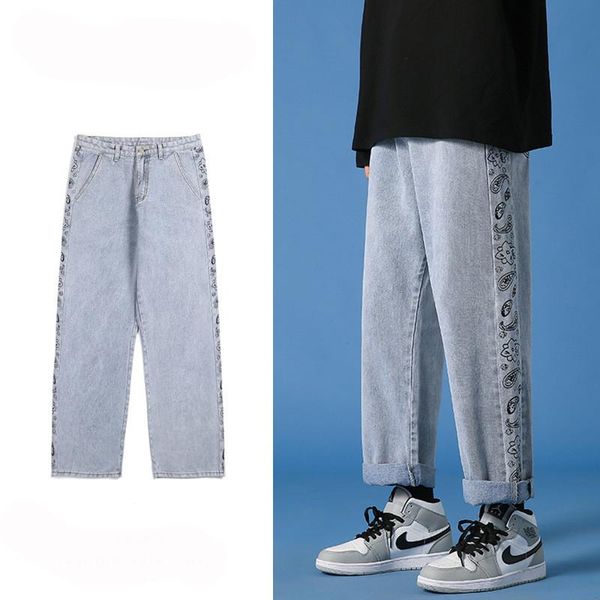 moruancle men's fashion cashew flowers jeans pants loose fit hip hop denim trousers baggy harem jeans patchwork, Blue
moruancle men's fashion cashew flowers jeans pants loose fit hip hop denim trousers baggy harem jeans patchwork, Blue