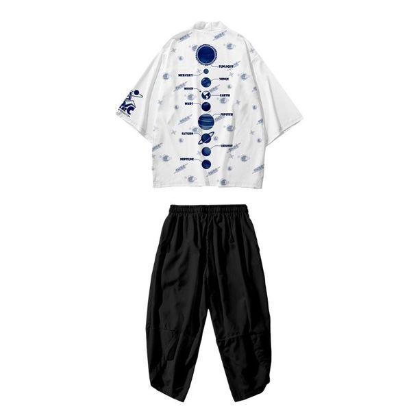 ethnic clothing two-piece space pattern loose beach summer japanese cardigan suit women men cosplay yukata harajuku kimono + pants sets, Red
ethnic clothing two-piece space pattern loose beach summer japanese cardigan suit women men cosplay yukata harajuku kimono + pants sets, Red