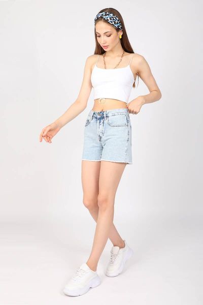 women's shorts women high waist jean ice blue, White;black
women's shorts women high waist jean ice blue, White;black