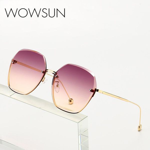 sunglasses wowsun design fashion lady sun glasses rimless women vintage alloy frame classic brand designer shades oculos, White;black
sunglasses wowsun design fashion lady sun glasses rimless women vintage alloy frame classic brand designer shades oculos, White;black