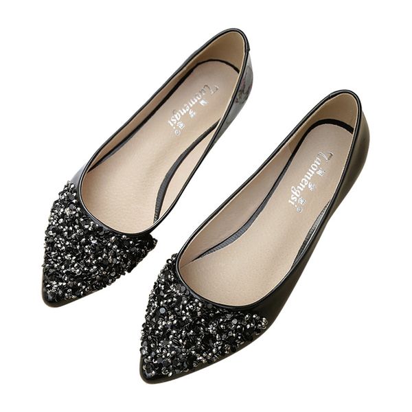 korean-style versatile 2020 summer new style shallow mouth single shoes womens sequin shoes surface flat shoes womens, Black
korean-style versatile 2020 summer new style shallow mouth single shoes womens sequin shoes surface flat shoes womens, Black