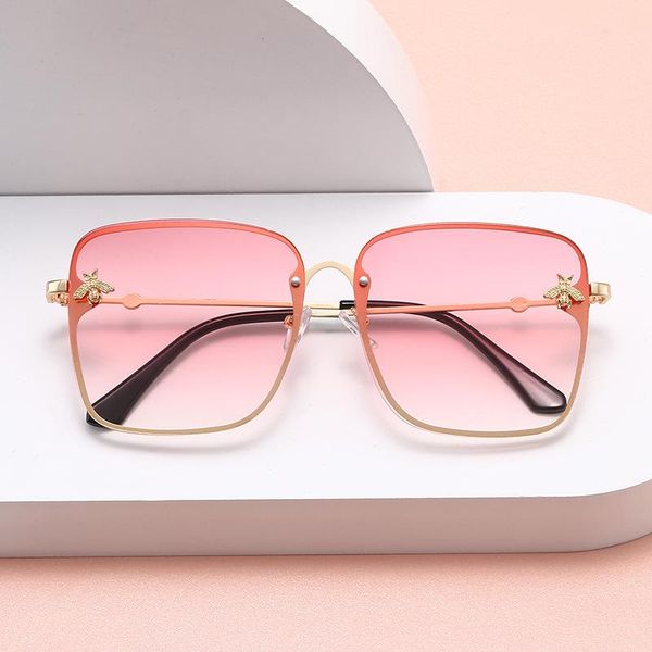 sunglasses brand designer square women small bee luxury sun glasses female fashion pink gradient oversized lunette de soleil, White;black
sunglasses brand designer square women small bee luxury sun glasses female fashion pink gradient oversized lunette de soleil, White;black