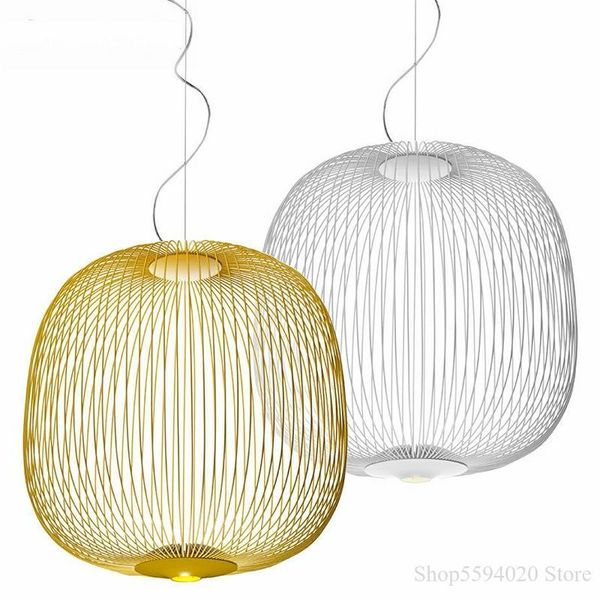 modern led foscarini pendant lights nordic designer hanging lamp loft industrial cage suspension luminaire home decor fixtures
modern led foscarini pendant lights nordic designer hanging lamp loft industrial cage suspension luminaire home decor fixtures