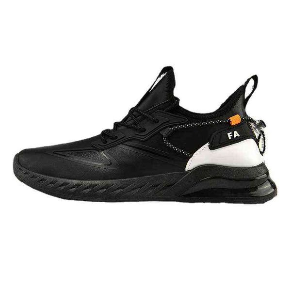 men's shoes 2021 autumn men's running casual lace up student mesh leather sports, Black
men's shoes 2021 autumn men's running casual lace up student mesh leather sports, Black