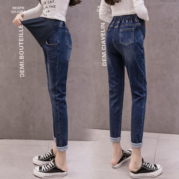 maternity bottoms pregnant women's jeans spring and autumn style fashion belly lift pants outer wear waist protection pencil casual, White
maternity bottoms pregnant women's jeans spring and autumn style fashion belly lift pants outer wear waist protection pencil casual, White