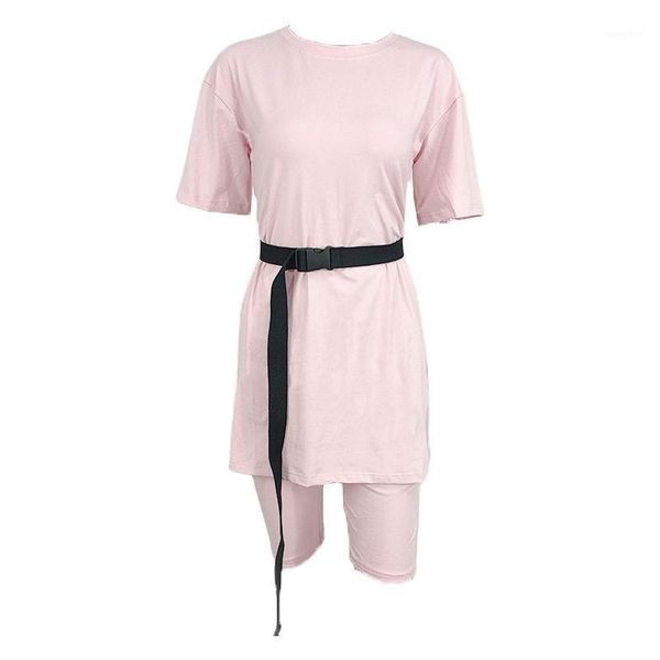 fanco 2021 summer women fashion casual home solid color two-piece set female loose t-shirt shorts sports suit women's tracksuits, Gray
fanco 2021 summer women fashion casual home solid color two-piece set female loose t-shirt shorts sports suit women's tracksuits, Gray