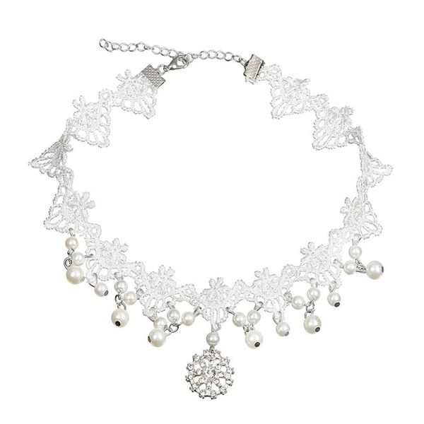 chokers fashion lace choker necklace for women imitation pearl pendant gothic jewelry gift, Golden;silver
chokers fashion lace choker necklace for women imitation pearl pendant gothic jewelry gift, Golden;silver