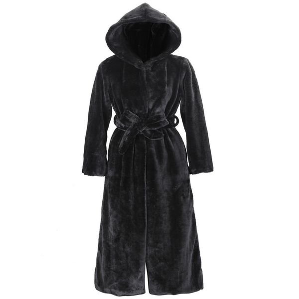 2021 new jacket hooded women's faux long coats female autumn winter coat women fashion artificial fur kj299 b7uv, Black
2021 new jacket hooded women's faux long coats female autumn winter coat women fashion artificial fur kj299 b7uv, Black