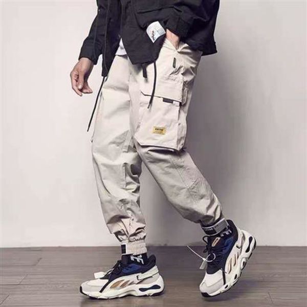 men multi-pocket 2020 elastic waist design harem pant street punk hip hop red casual trousers joggers male army cargo pants xxxl c0222, Black
men multi-pocket 2020 elastic waist design harem pant street punk hip hop red casual trousers joggers male army cargo pants xxxl c0222, Black