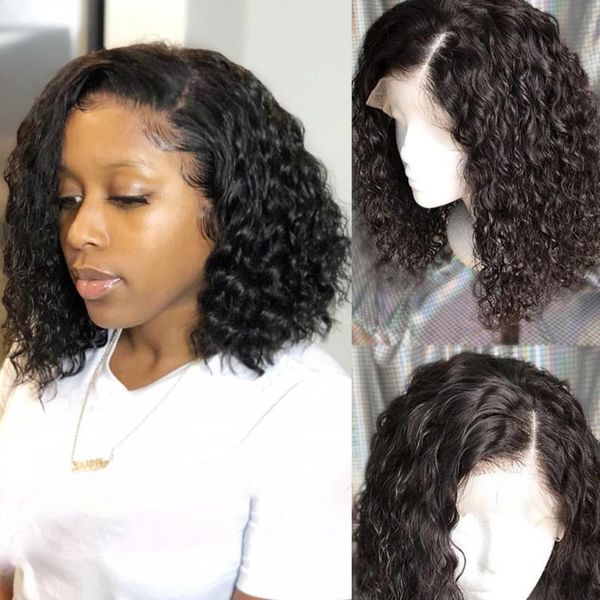 lace wigs curly bob wig 13x4 front human hair deep wave short 4x4 closure brazilian for women frontal, Black;brown
lace wigs curly bob wig 13x4 front human hair deep wave short 4x4 closure brazilian for women frontal, Black;brown