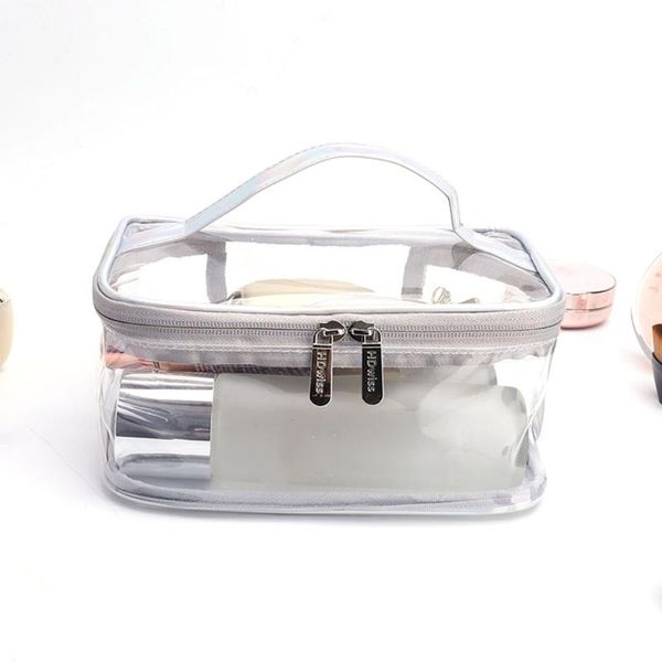 cosmetic bags & cases portable clear makeup bag zipper cosmetics transparent travel storage pouch pvc toiletry organizers with handle for va
cosmetic bags & cases portable clear makeup bag zipper cosmetics transparent travel storage pouch pvc toiletry organizers with handle for va