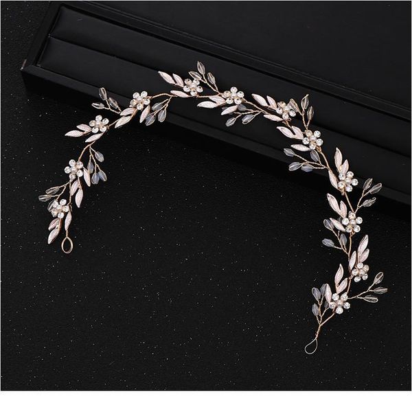 trendy wedding tiara golden flowers leaves crystal head band bride wedding hair accessories princess head band wedding jllkcy, Silver
trendy wedding tiara golden flowers leaves crystal head band bride wedding hair accessories princess head band wedding jllkcy, Silver