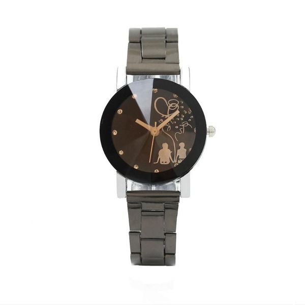 wristwatches brand 1 pair student couple stylish spire glass steel band quartz watch in stock luxury valentine gift drop*, Slivery;brown
wristwatches brand 1 pair student couple stylish spire glass steel band quartz watch in stock luxury valentine gift drop*, Slivery;brown