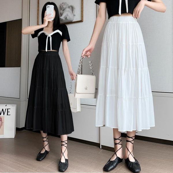 skirts of 2021 the fairy bust in skirt tall waist show thin long plait son a word is white pleated, Black
skirts of 2021 the fairy bust in skirt tall waist show thin long plait son a word is white pleated, Black