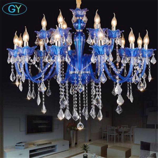 european chandelier blue color crystal light living room bedroom light clothing shop cafe ktv lustres chandelier fixture
european chandelier blue color crystal light living room bedroom light clothing shop cafe ktv lustres chandelier fixture