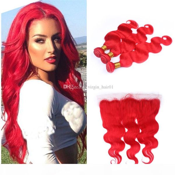 colored red human hair 13x4 full lace frontal closure with weaves extensions body wave virgin brazilian red hair wefts 3 bundles deals, Black;brown
colored red human hair 13x4 full lace frontal closure with weaves extensions body wave virgin brazilian red hair wefts 3 bundles deals, Black;brown