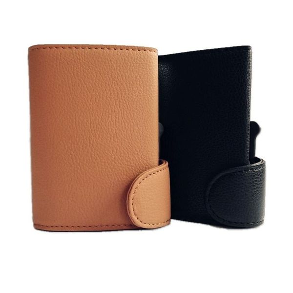 card holders 2021 fashion holder wallet for men & women leather business hasp single box, Brown;gray
card holders 2021 fashion holder wallet for men & women leather business hasp single box, Brown;gray
