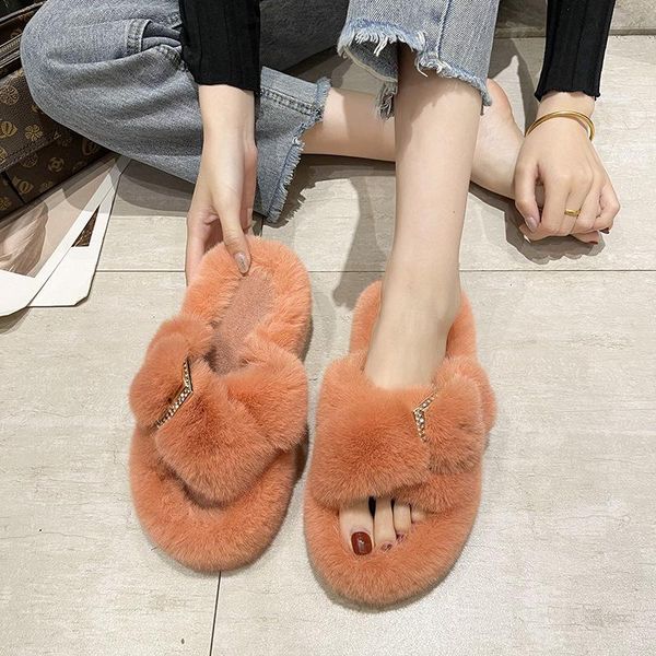 slippers women furry indoor pearl pin fluffy slides cross strap platform faux fur sandals flat flip flops fashion shoes 164, Black
slippers women furry indoor pearl pin fluffy slides cross strap platform faux fur sandals flat flip flops fashion shoes 164, Black