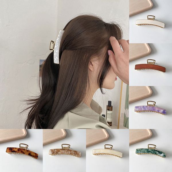 acetate women hair claws crab clamps charm solid color vintage alloy lady hair clips retro cross hairdress hair styling tool, Golden;silver
acetate women hair claws crab clamps charm solid color vintage alloy lady hair clips retro cross hairdress hair styling tool, Golden;silver