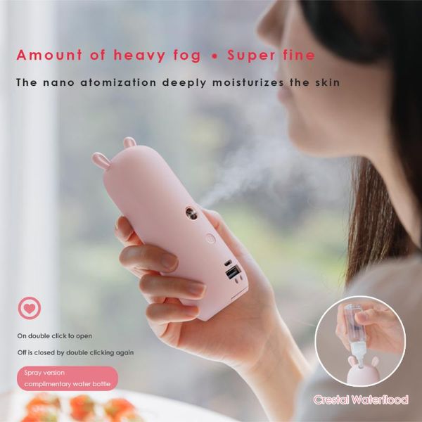 electric fans multi-functional portable mini water mist fan practical convenient 2 speed handheld power bank cooling
electric fans multi-functional portable mini water mist fan practical convenient 2 speed handheld power bank cooling