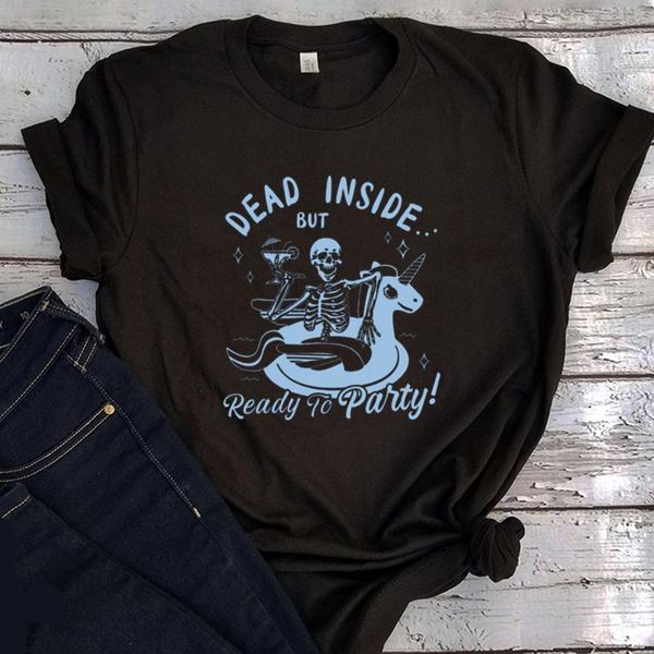 women's t-shirt funny party femal tshirt cartoon 2021 women fashion clothing oversized t shirt harajuku skeleton aesthetic, White
women's t-shirt funny party femal tshirt cartoon 2021 women fashion clothing oversized t shirt harajuku skeleton aesthetic, White