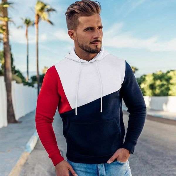 men's hoodies & sweatshirts casual men autumn winter fleece hooded hoody patchwork fashion brand clothing hoodie pullover, Black
men's hoodies & sweatshirts casual men autumn winter fleece hooded hoody patchwork fashion brand clothing hoodie pullover, Black