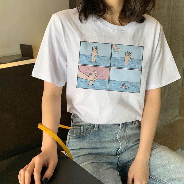 grunge aesthetic anime elegant ullzang harajuku vintage cartoon print graphic loose casual funny t shirt women camisetas mujer, White
grunge aesthetic anime elegant ullzang harajuku vintage cartoon print graphic loose casual funny t shirt women camisetas mujer, White