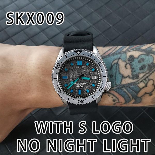 wristwatches skx009 case automatic men's watch 42mm japanese nh35 movement snowflake blue dial sapphire glass 20atm water resistant rub, Slivery;brown
wristwatches skx009 case automatic men's watch 42mm japanese nh35 movement snowflake blue dial sapphire glass 20atm water resistant rub, Slivery;brown