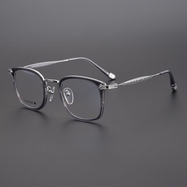 classic golden 100 can be equipped with lens myopia big face men's ultra light pure titanium eye frame, White;black
classic golden 100 can be equipped with lens myopia big face men's ultra light pure titanium eye frame, White;black