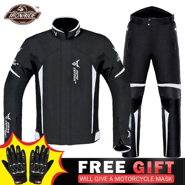 motorcycle apparel jacket waterproof moto protection windproof motorbike riding + pants suit body armor
motorcycle apparel jacket waterproof moto protection windproof motorbike riding + pants suit body armor