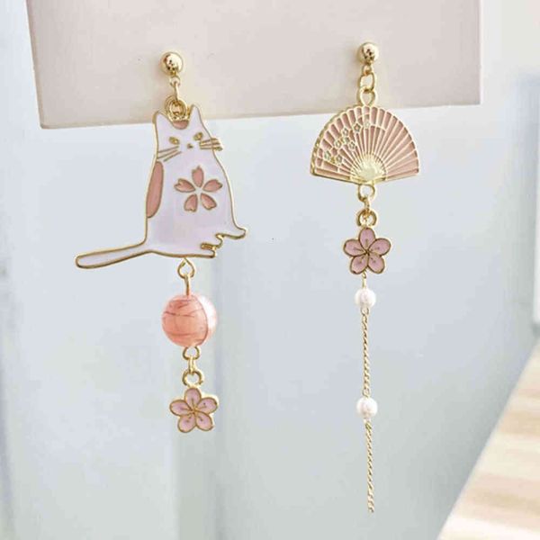 korean style flower cute animal dangle earrings for women moon star kittens rabbit asymmetric earring game jewelry poison, Golden
korean style flower cute animal dangle earrings for women moon star kittens rabbit asymmetric earring game jewelry poison, Golden