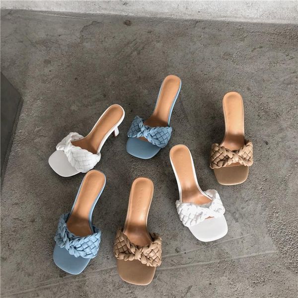 slippers women's summer ladies thin heels flip flops pu leather female waterproof mid shoes woman square toe shoe 2021, Black
slippers women's summer ladies thin heels flip flops pu leather female waterproof mid shoes woman square toe shoe 2021, Black