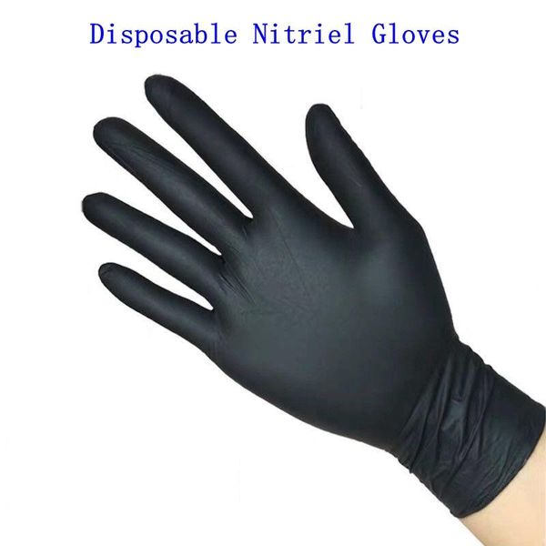 disposable gloves nitrile work cleaning black white household kitchen protective handhouse garden accessories
disposable gloves nitrile work cleaning black white household kitchen protective handhouse garden accessories